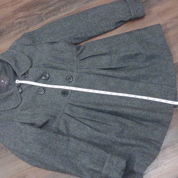 Women's XXI Pea Coat with flair - Picture 7 of 12